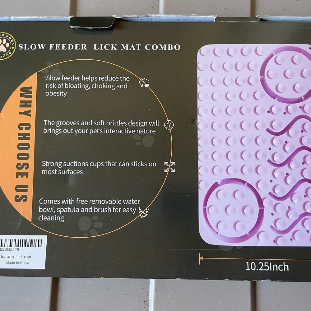 Lick Mat for Dogs & Cats